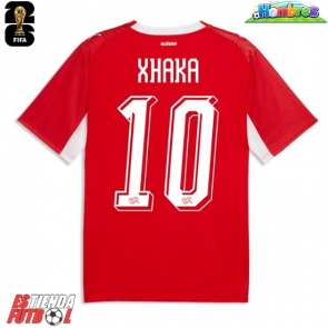 Suiza Granit Xhaka #10 Primera Equipación Mundial 2026 Manga Corta
